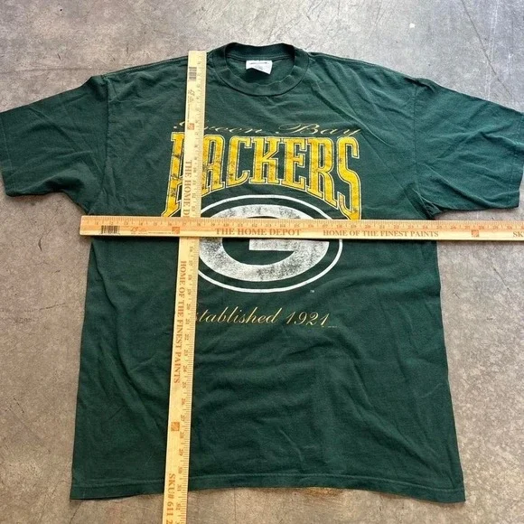 Green Bay Packers 1997 NFL T Shirt Vintage CSA Tee XL - Picture 5 of 6